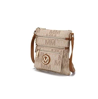 Mkf Collection Beatrice M Signature Multi Compartments Crossbody by Mia K