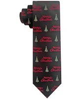 Men's Merry Christmas Tree Tie