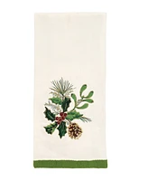 Lenox Holiday Green Kitchen Towel, Set of 2