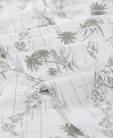 Tommy Bahama Home Cotton Percale 4 Piece Sheet Set