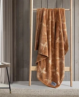 Eddie Bauer Carved Ultra Soft Plush Throw, 70" X 50"