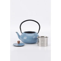 Minimal Enamelled Cast Iron Teapot