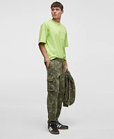 Mode of One Men's Regular-Fit Camo Cargo Jogger Pants, Exclusively at Macy's