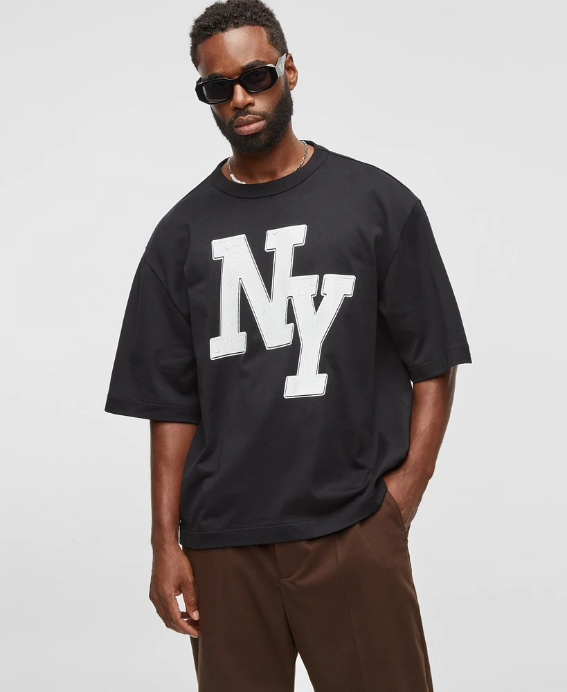 Mode of One Men's Short-Sleeve Relaxed-Fit Ny T-Shirt, Exclusively at Macy's