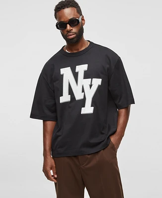 Mode of One Men's Short-Sleeve Relaxed-Fit Ny T-Shirt, Exclusively at Macy's