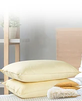Cheer Collection Soft and Airy Cotton Kapok 2-Pack Pillows
