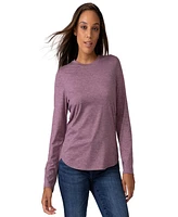 Free Country Women's Cloud Knit All Day Crew Neck Top