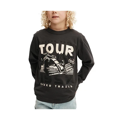 Little Boys Cotton On Little/Big Long Sleeve Jonny Tee