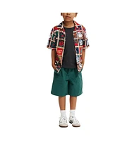 Cotton On Big Boys Little/Big Cabana Short Sleeve Shirt