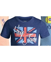 Lyrics by Lennon and McCartney Baby Boys 5 Pack Graphic T-Shirts to