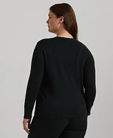 Lauren Ralph Plus Crewneck Sweater