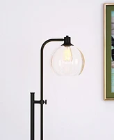 Hudson & Canal 68" Metal Antho Height-Adjustable Floor Lamp