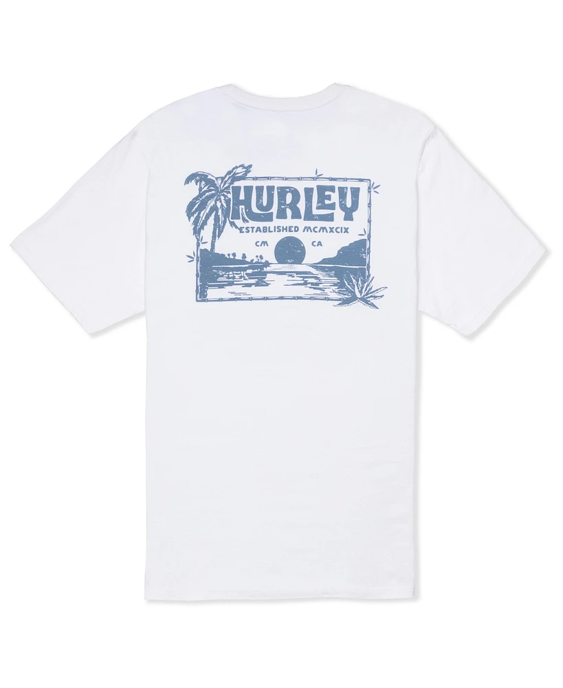 Hurley Men's Everyday Island Vibes Short Sleeve T-Shirt