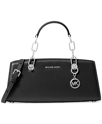 Michael Kors Cynthia Small East West Leather Satchel