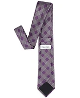 Calvin Klein Men's Zayla Plaid Tie