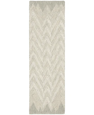 Nourison Home Interlock ITL04 2'3"x7'6" Runner Area Rug