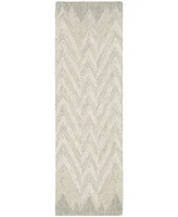 Nourison Home Interlock ITL04 2'3"x7'6" Runner Area Rug