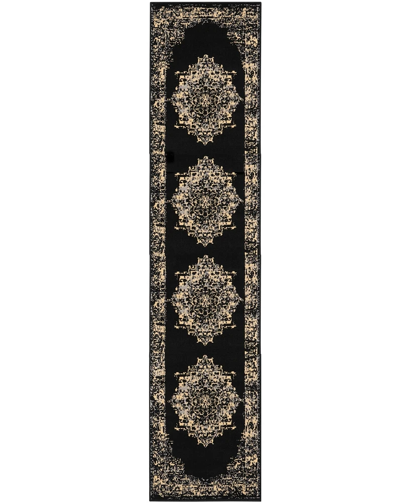 Nourison Home Grafix GRF14 2'3"x12' Runner Area Rug