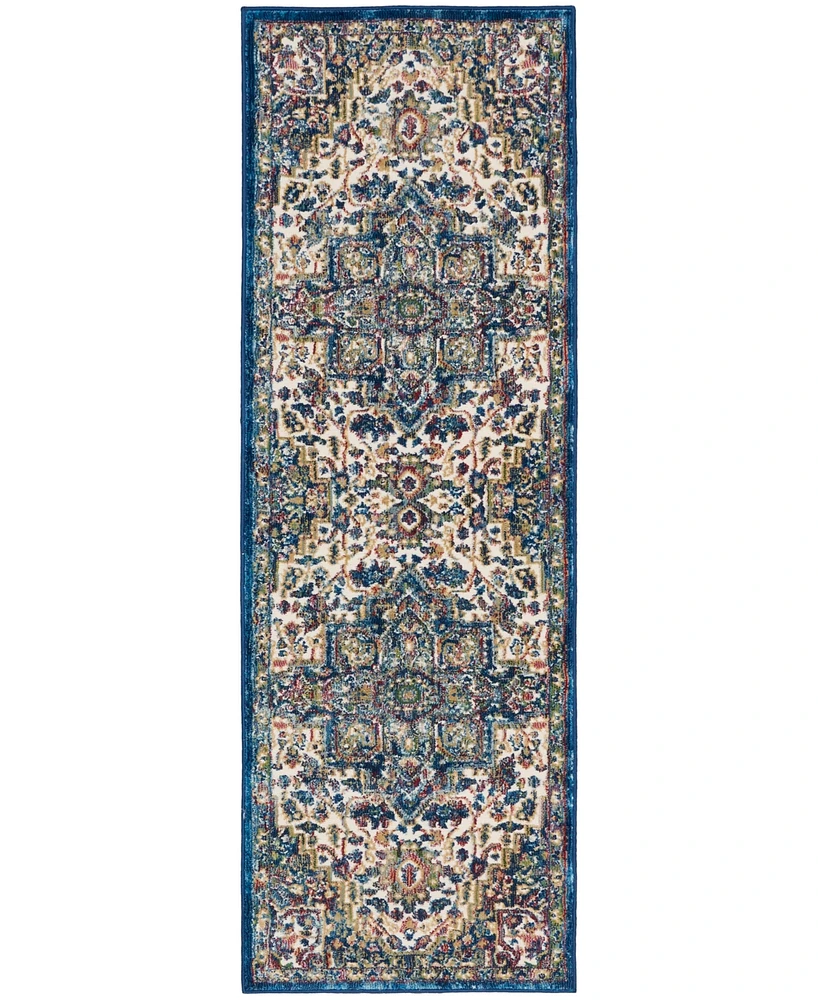 Nourison Home Ankara Global ANR15 2'x6' Runner Area Rug