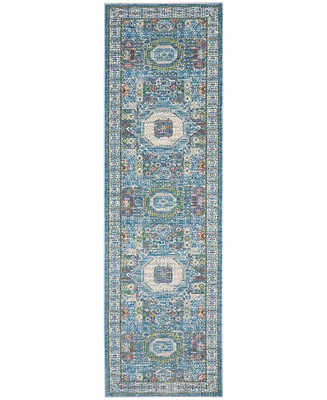 Nourison Home Ankara Global ANR17 2'4"x8' Runner Area Rug