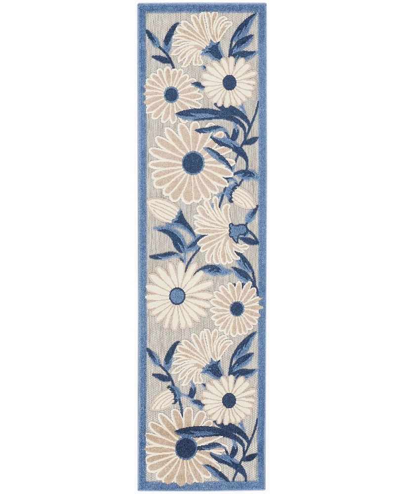 Nourison Home Aloha ALH33 2'3"x8' Runner Area Rug