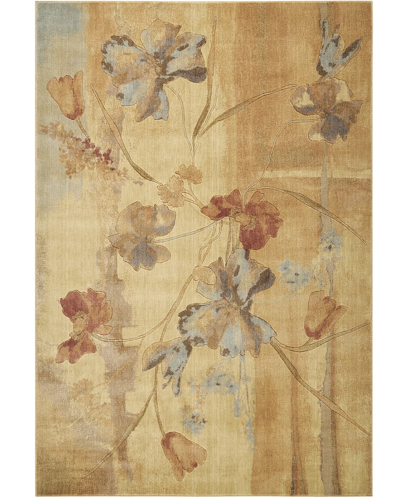 Nourison Home Somerset ST18 6'7"x9'7" Area Rug