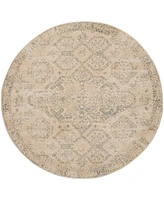 Nourison Home Tranquil TRA13 4'x4' Round Area Rug