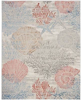 Nourison Home Seaside SDS04 7'10"x9'10" Area Rug
