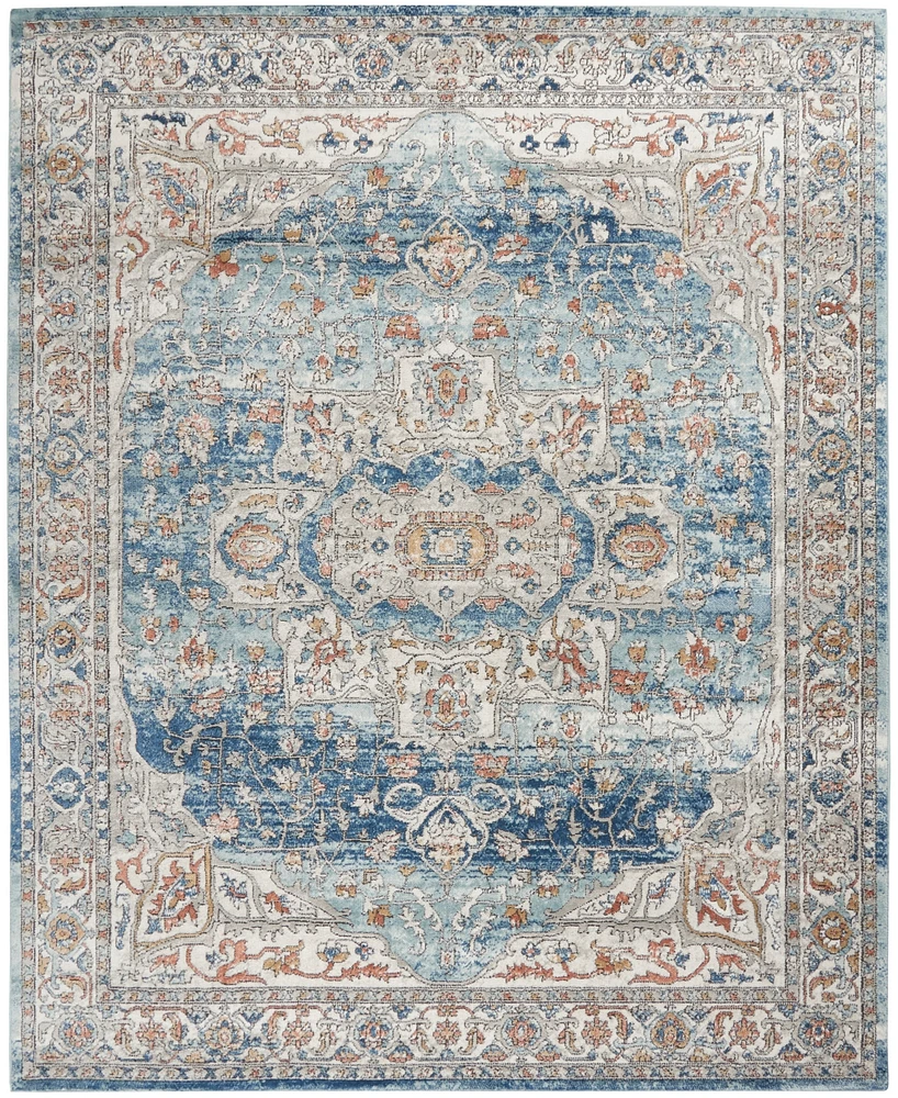 Nourison Home Quarry QUA11 7'10"x9'10" Area Rug