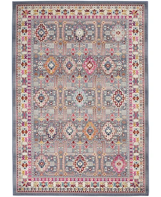 Nourison Home Vintage Kashan VKA05 5'3"x7'10" Area Rug