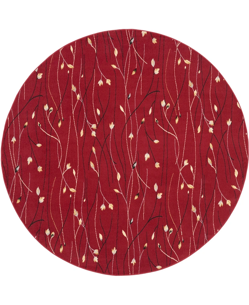 Nourison Home Grafix GRF15 8'x8' Round Area Rug