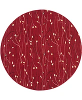 Nourison Home Grafix GRF15 8'x8' Round Area Rug
