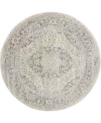 Nourison Home Tranquil TRA05 7'10"x7'10" Round Area Rug