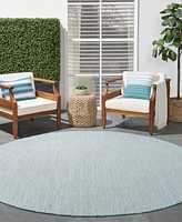 Nourison Home Courtyard COU01 6'x6' Round Area Rug