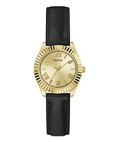 Guess Women's Analog Genuine Leather Watch 30mm