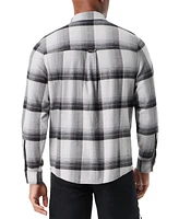 Bass Outdoor Men's Classic Fit Plaid Button-Front Stretch Flannel Shirt