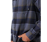 Bass Outdoor Men's Classic Fit Plaid Button-Front Stretch Flannel Shirt