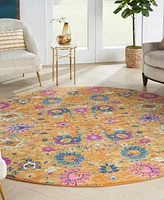 Nourison Home Passion PSN01 8'x8' Round Area Rug