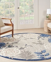 Nourison Home Aloha ALH32 7'10"x7'10" Round Area Rug