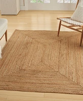 Nourison Home Natural Jute NJT03 5'x7' Area Rug