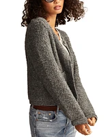 Lucky Brand Women's Button-Front Sweater Lady Jacket