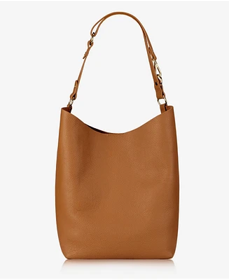 GiGi New York Women's Addison Leather Hobo Bag