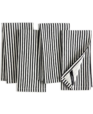 Kate Spade New York Hand Painted Shirting Stripe Napkin 20" x 20", Set of 4