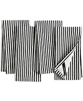 Kate Spade New York Hand Painted Shirting Stripe Napkin 20" x 20", Set of 4