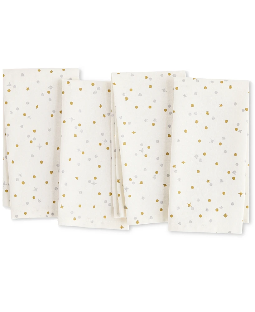 Kate Spade New York Celebration Confetti Dot Napkin 20" x 20", Set of 4