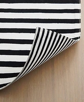 Kate Spade New York Hand Painted Shirting Stripe Placemat 13" x 19", Set of 4