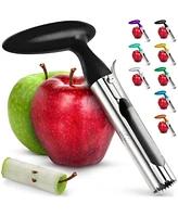 Zulay Kitchen Easy to Use Durable Apple Corer Remover - Stainless Steel Cupcake