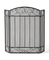 Protective Fire Screen: Safeguard Your Home From Sparks And Embers
