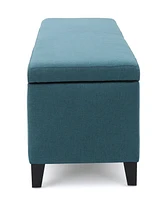 Stylish Storage Ottoman: Extra Seating And Hidden Compartment