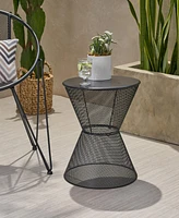 Nevada Mesh Hourglass Outdoor Side Table